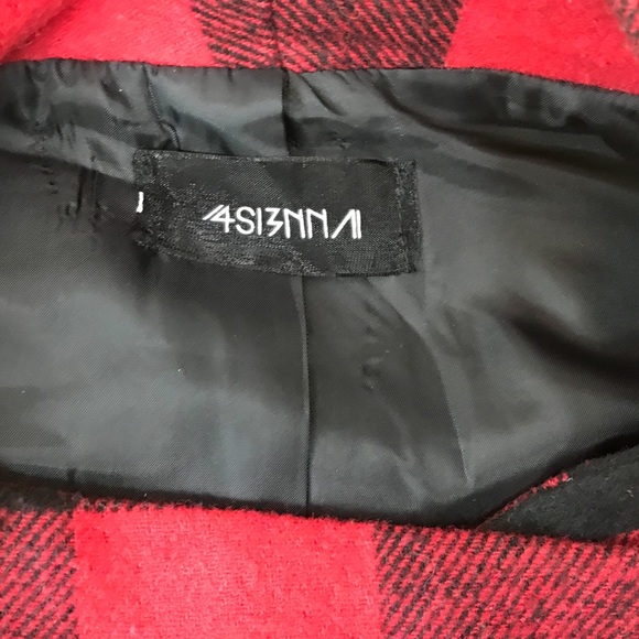 4SIENNA Nasty Gal buffalo plaid jacket Sz S - Picture 4 of 6